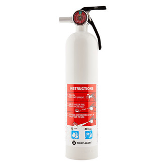 BRK® - 10-B:C10-B:C 2.4 lb White Rechargeable Fire Extinguisher
