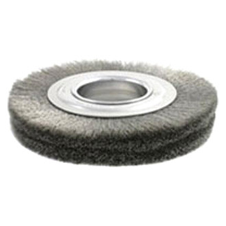 Brush Research® - 7" Carbon Steel Abrasive Wheel Brush