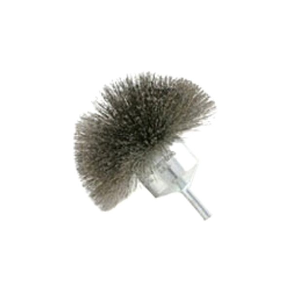 Brush Research® - BNF Series 1-1/2" Stainless Steel Crimped Circular Flared End Brush