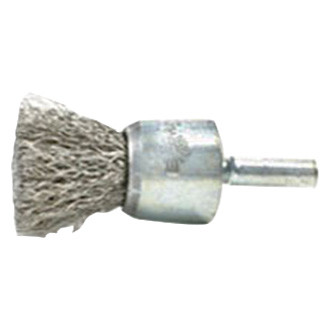 Brush Research® - BNS Series 3/4" Carbon Steel Crimped Solid End Brush