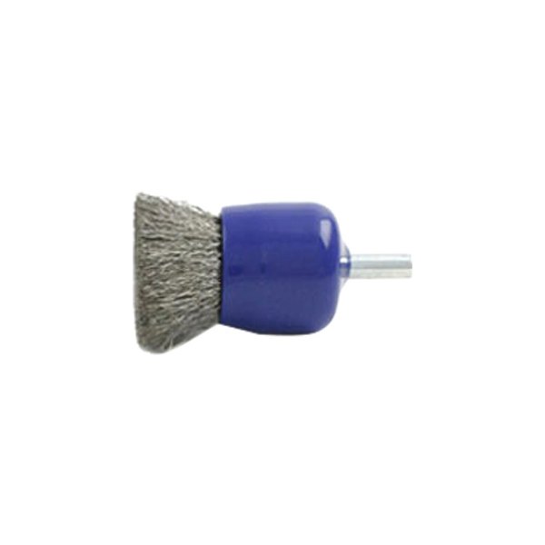 Brush Research® - BNS Series 3/4" Carbon Steel Crimped End Brush with Cup Protector