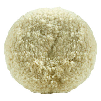 Buff and Shine® - 8" Wool Beige Screw-On Screw-On Compounding Pad