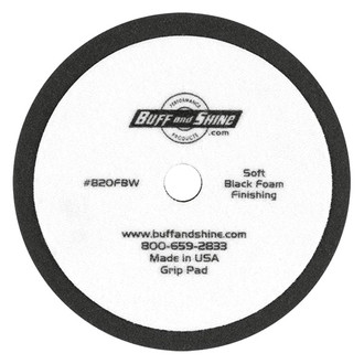 Buff and Shine® - 8" Foam Convoluted Face Hook-and-Loop Buffing Pad