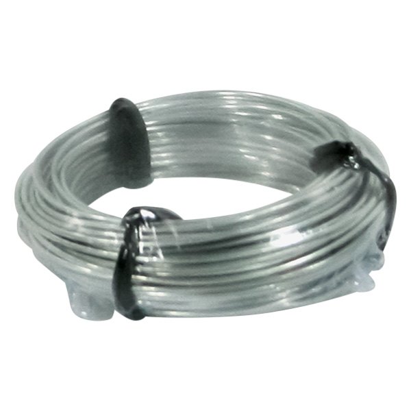 Buffalo Corporation® - 30' x 2/25" Steel Silver Mechanics Wire