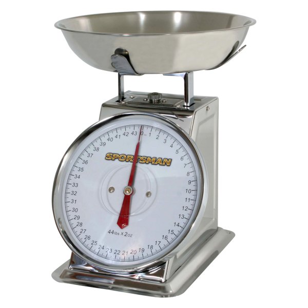 Buffalo Corporation® - 44 lb Dial Stainless Steel Balancing Scale
