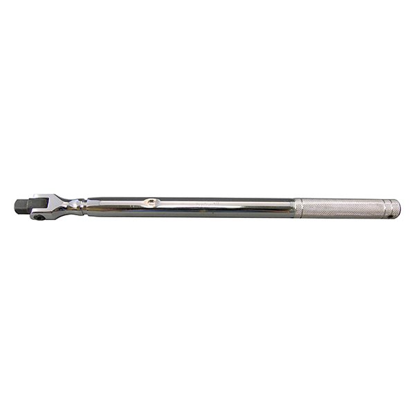 Cal-Van Tools® - 1/2" Drive Adjustable Length 15"-25" Length Flexible Head Flex-Head Wrench Handle Diamond Knurled Grip Breaker Bar