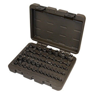 Cal-Van Tools® - 1/4" Drive Torx Bit Socket and Socket Set 52 Pieces