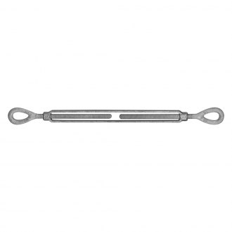 3/4 x 9 5200 lb Working Load Limit 20 Length in Closed Position Chicago Hardware 01301 7 Galvanized Eye and Eye Turnbuckle 