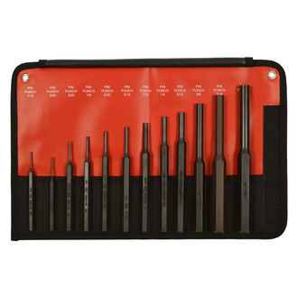 CARICA® - Mayhew™ 12-piece 1/16" to 5/16" Pin Punch Set