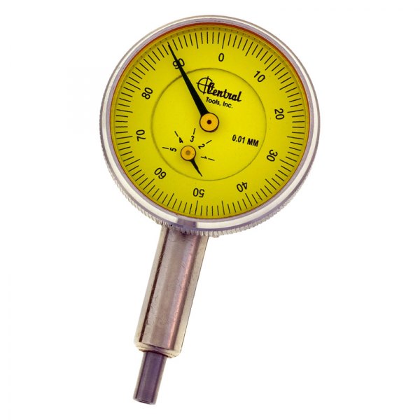Central Tools® 4342 0 to 5 mm Metric Dial Indicator