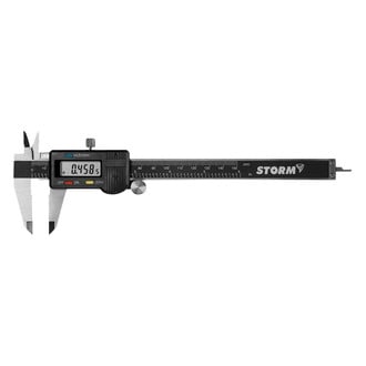 Central Tools® - Storm™ 0 to 6" SAE and Metric Stainless Steel Digital Caliper