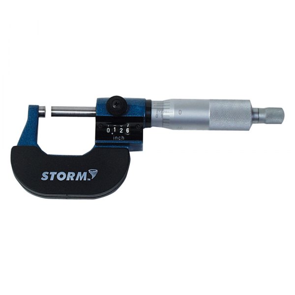 Central Tools® - Storm™ 0 to 1" SAE Mechanical Digit Counts Outside Micrometer