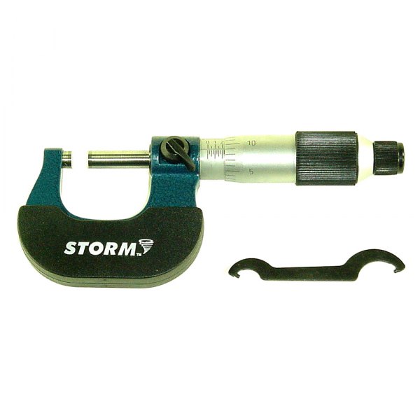 Central Tools® - Storm™ 0 to 1" SAE Mechanical Swiss Style Outside Micrometer