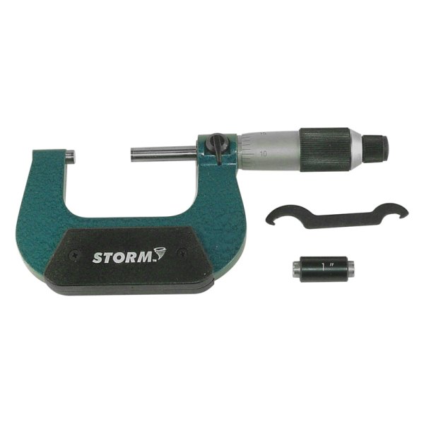 Central Tools® - Storm™ 1 to 2" SAE Mechanical Swiss Style Micrometer
