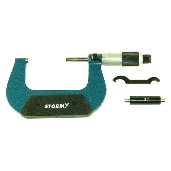 Central Tools® - Storm™ 2 to 3" SAE Mechanical Swiss Style Outside Micrometer