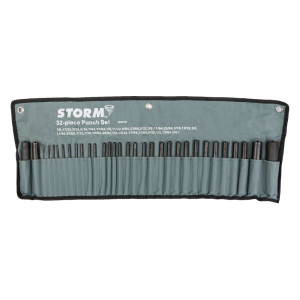 Central Tools® - Storm™ 32-piece Transfer Punch Set