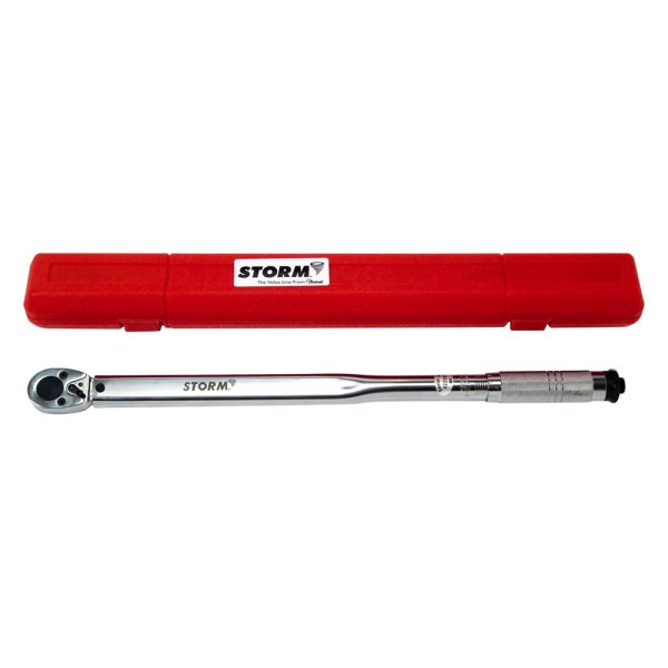 Central Tools® - Storm™ 3/8" Drive SAE/Metric 20 to 200 in-lb Adjustable Click Torque Wrench
