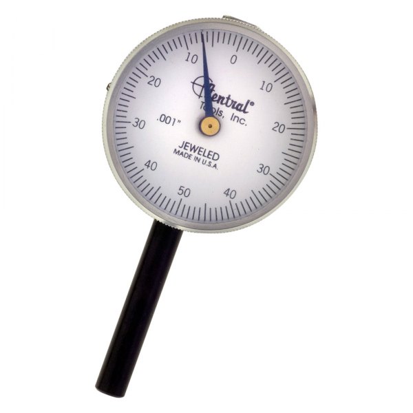 Central Tools® - 0 to 0.2" SAE Dial Indicator with 5/16" and 1" Contact Points