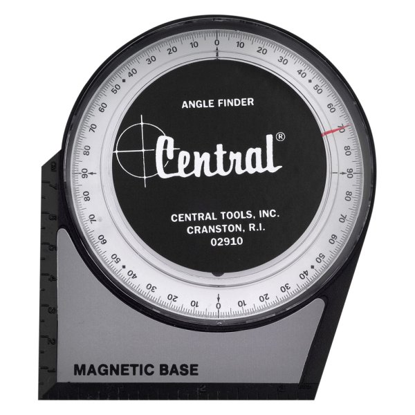 Central Tools® - Dial Gauge Angle Finder with Magnetic Base