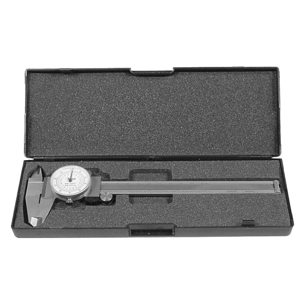 Central Tools® - 0 to 6" SAE and Metric Stainless Steel Dial Caliper