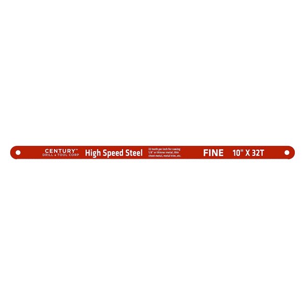 Century Drill & Tool® - 32 TPI 10" High Speed Steel Hack Saw Blade