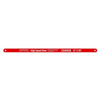 Century Drill & Tool® - 18 TPI 12" High Speed Steel Hack Saw Blade