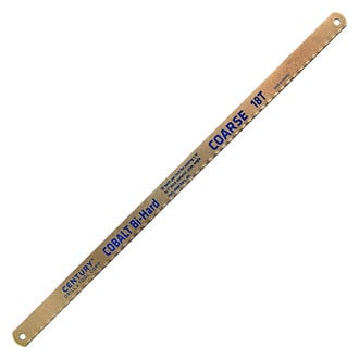 Century Drill & Tool® - 18 TPI 12" Cobalt Bi-Metal Hack Saw Blade