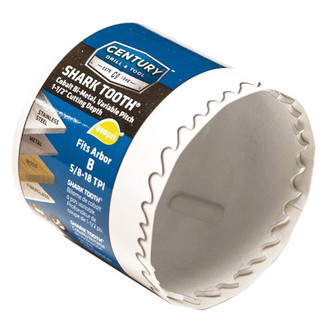 Century Drill & Tool® - Shark Tooth™ 1-7/8" Bi-Metal Hole Saws
