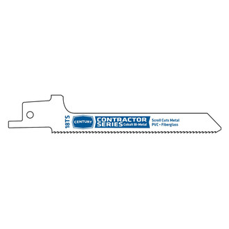 Century Drill & Tool® - Contractor Series™ 18 TPI 4" Cobalt Bi-Metal Scroll Reciprocating Saw Blade