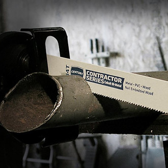 Century Drill & Tool® - Contractor Series™ 10/14 TPI 6" Cobalt Bi-Metal Straight Reciprocating Saw Blades (5 Pieces)