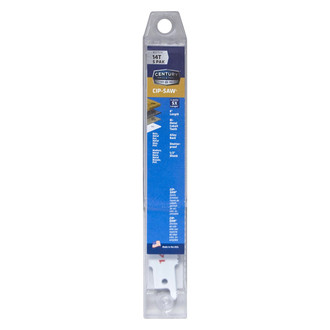 Century Drill & Tool® - Contractor Series™ 14 TPI 6" Cobalt Bi-Metal Straight Reciprocating Saw Blades (5 Pieces)