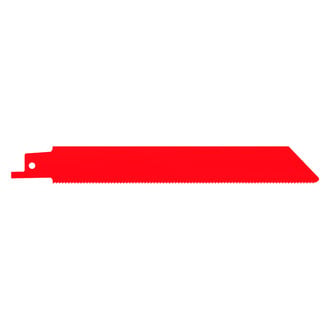Century Drill & Tool® 07865 - 18 TPI 6" High Speed Steel Straight U-Shank Reciprocating Saw Blade