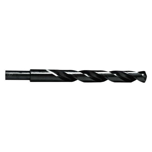 Century Drill & Tool® - 27/64" HSS Black Oxide SAE Straight Shank Right Hand Drill Bits (3 Pieces)