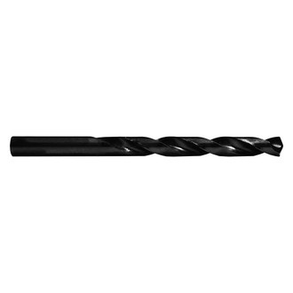 Century Drill & Tool® - 21/64" HSS Black Oxide SAE Straight Shank Right Hand Drill Bits (3 Pieces)