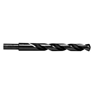 Century Drill & Tool® - 29/64" HSS Black Oxide SAE Reduced Shank Right Hand Drill Bits (3 Pieces)
