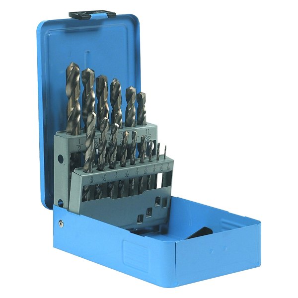Century Drill & Tool® - 15-Piece Pro Grade™ Cobalt Fractional Drill Bit Set
