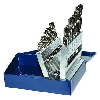 Century Drill & Tool® - 21-Piece Cobalt HSS Drill Bit Set