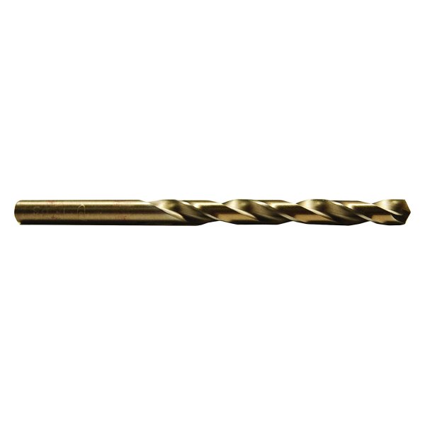 Century Drill & Tool® - Pro Grade™ 3/16" Cobalt SAE Straight Shank Right Hand Drill Bits (3 Pieces)