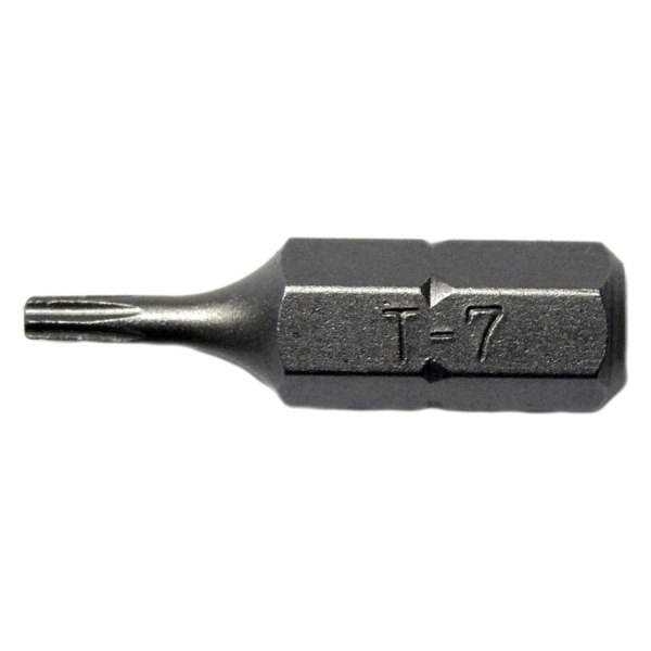 Century Drill & Tool® - T7 SAE S2 Steel Tamper Proof Torx™ Security Insert Bit (1 Piece)