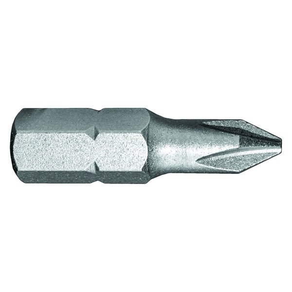Century Drill & Tool® - #2 SAE S2 Steel Phillips Insert Bits (2 Pieces)