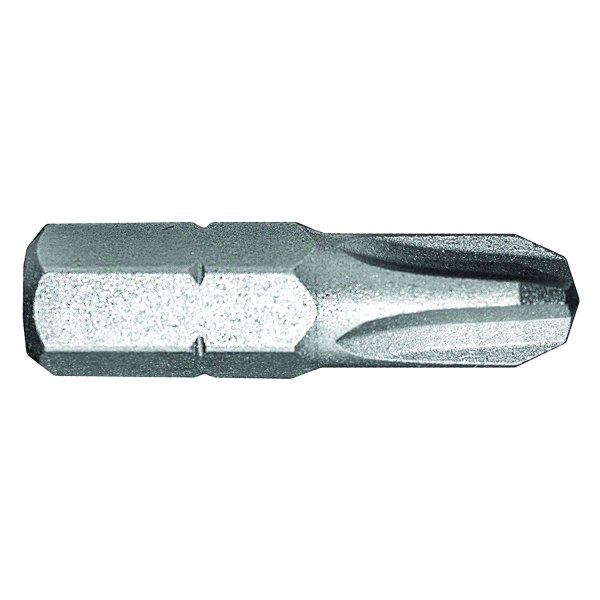 Century Drill & Tool® - #3 SAE S2 Steel Phillips Insert Bits (2 Pieces)
