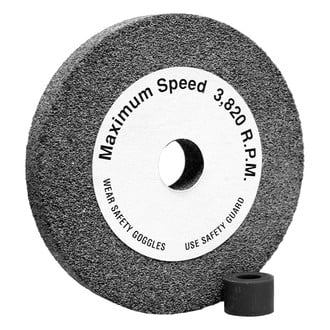 Century Drill & Tool® 75863 - 6" x 3/4" x 5/8" Aluminum Oxide Type 1 Bench Grinding Wheel