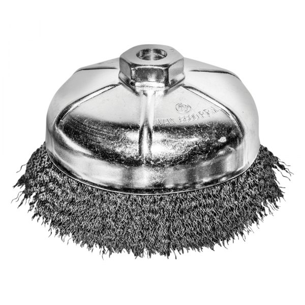 Century Drill & Tool® - 5" Coarse Steel Crimped Cup Brush