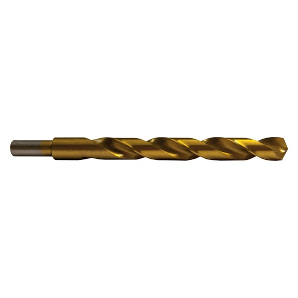 Century Drill & Tool® - 25/64" Titanium SAE Reduced Shank Right Hand Drill Bits (6 Pieces)
