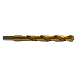 Century Drill & Tool® - 7/16" Titanium SAE Reduced Shank Right Hand Drill Bits (3 Pieces)