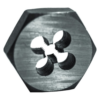 Century Drill & Tool® - 2-Piece #10-32 UNF Machine Screw HCS Right-Hand Solid Hexagon Die Set