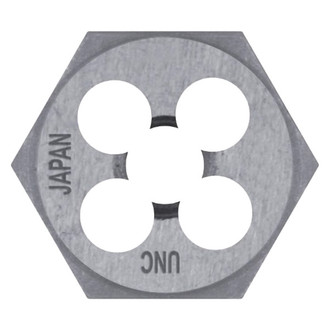 Century Drill & Tool® - 2-Piece 1/4"-18 NPT Pipe Taper HCS Right-Hand Solid Hexagon Die Set