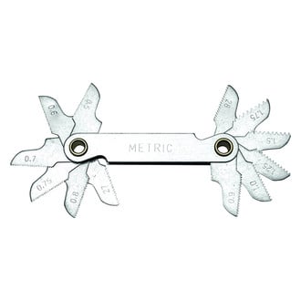 Century Drill & Tool® - Metric Pitch Gauge