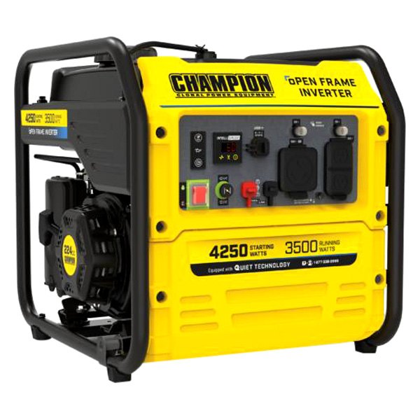 Champion Power Equipment® - 4.25 kW Gasoline Recoil Start Inverter Portable Generator (CARB Compliant)