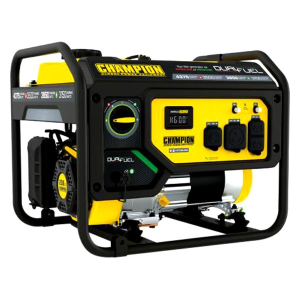 Champion Power Equipment® - 4.375 kW Gasoline/LPG Recoil Start Portable Generator (CARB Compliant)